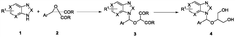 Method for synthesizing ganciclovir analogue