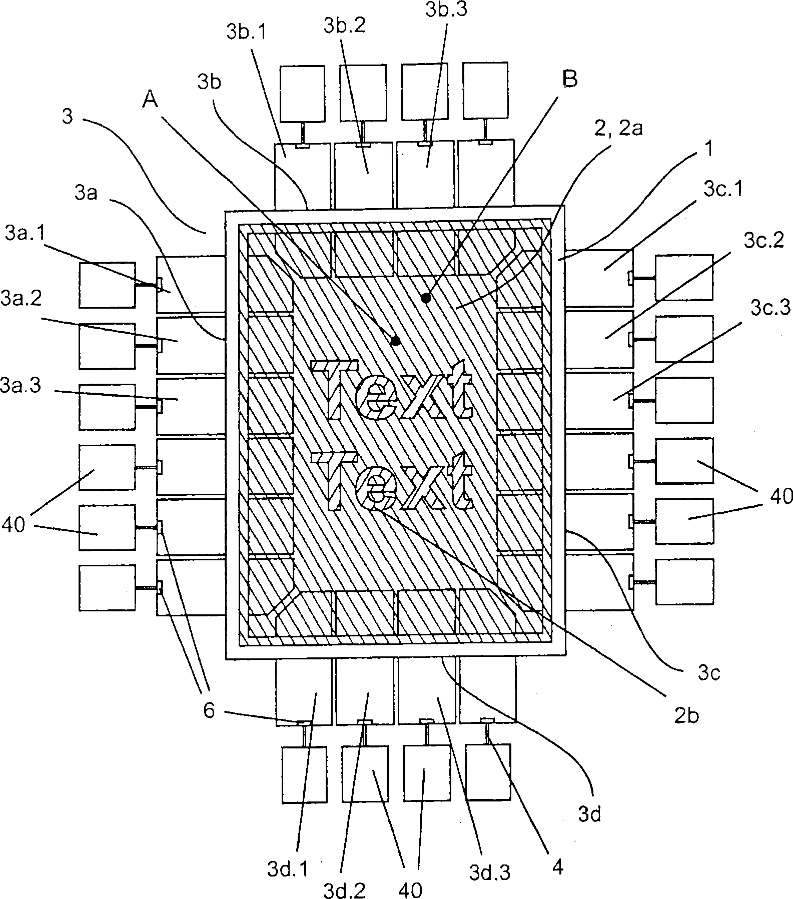 Device and method for measuring the screen tension of the screen fabric in a silk screen frame