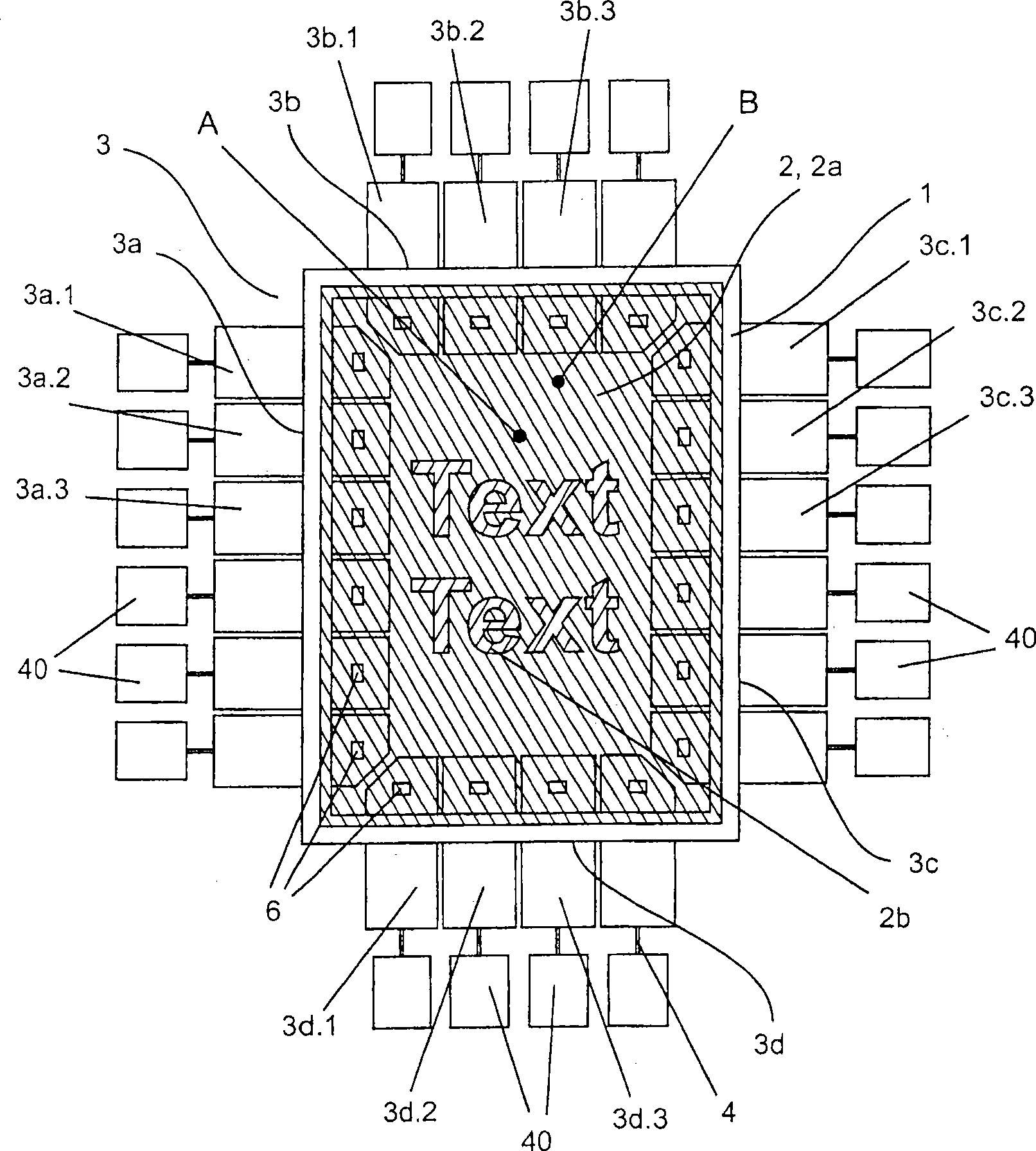 Device and method for measuring the screen tension of the screen fabric in a silk screen frame