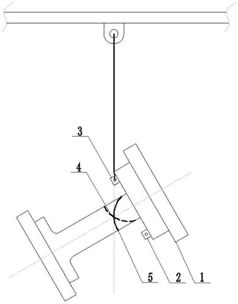 Installing method of elastic coupling
