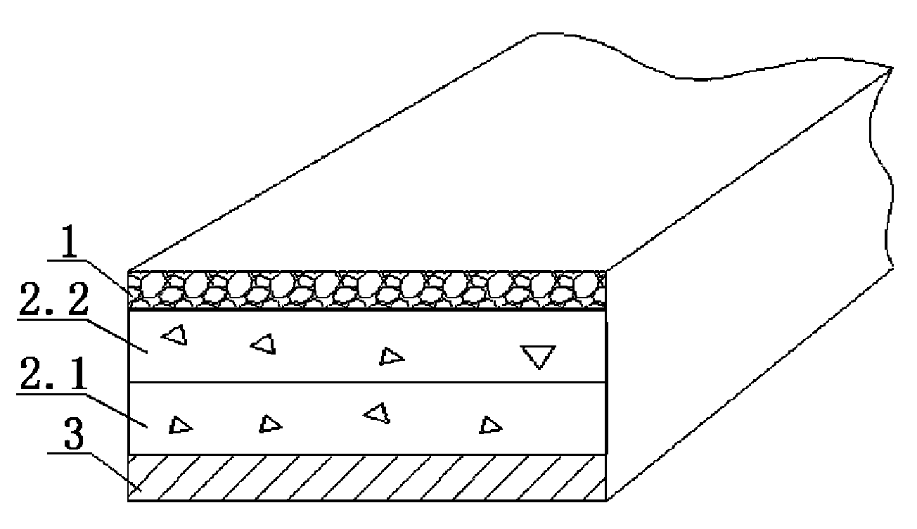 Pavement base course material prepared from brick mixed building rubbish regenerated aggregate and preparation method thereof