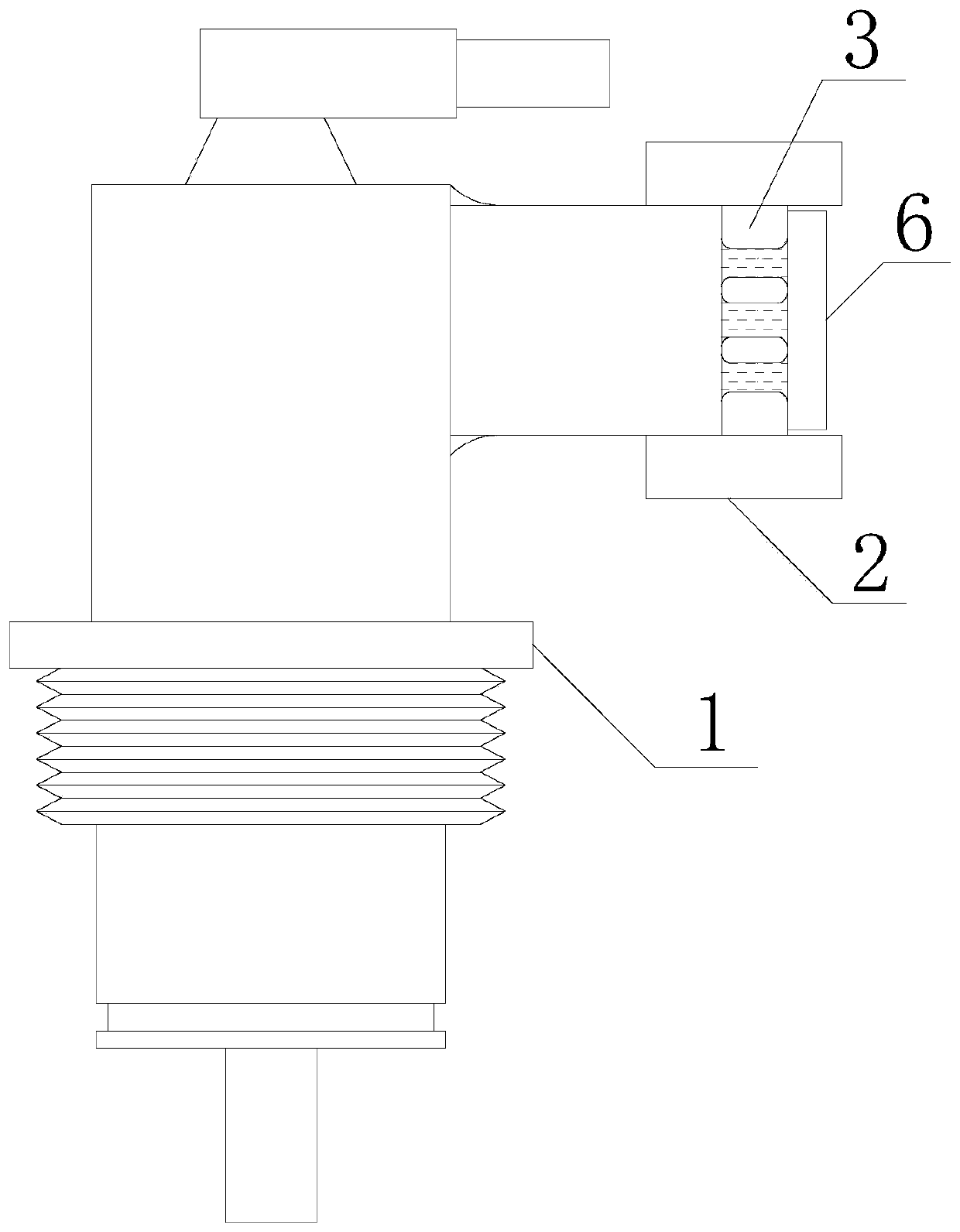 Dish-washing machine lower water segregator with strong sealing performance