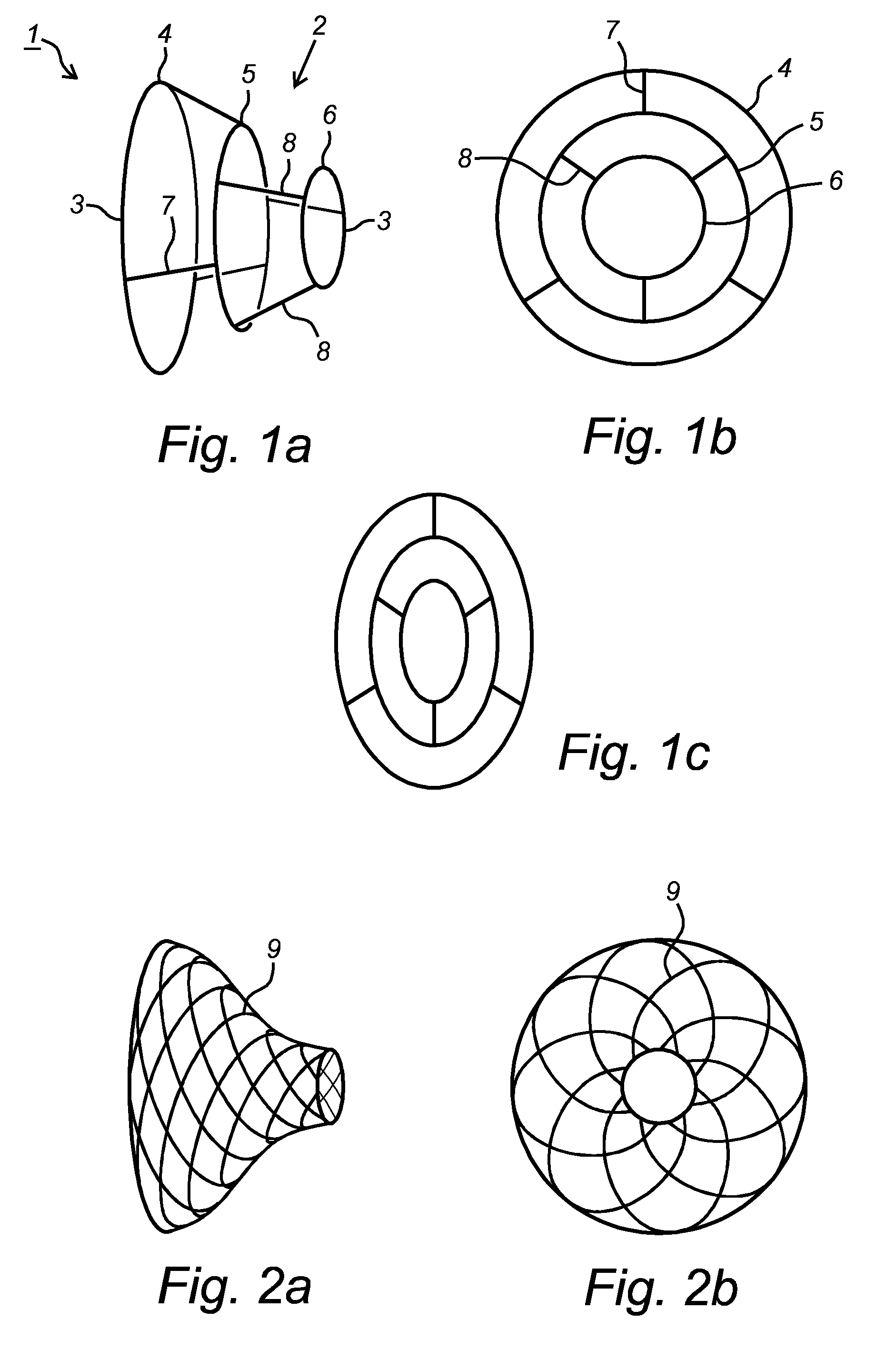 System, device and method for ablation of a vessel's wall from the inside