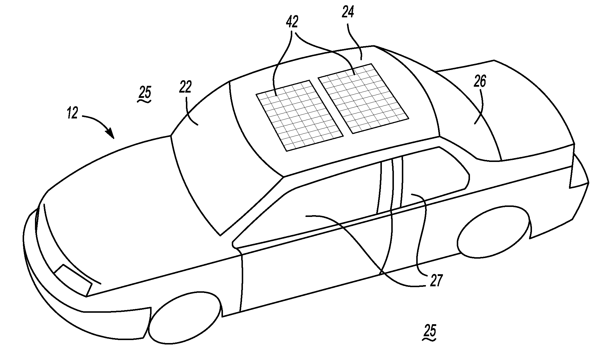 System and Method to Reduce Thermal Energy in Vehicle Interiors Subjected to Solar Radiation