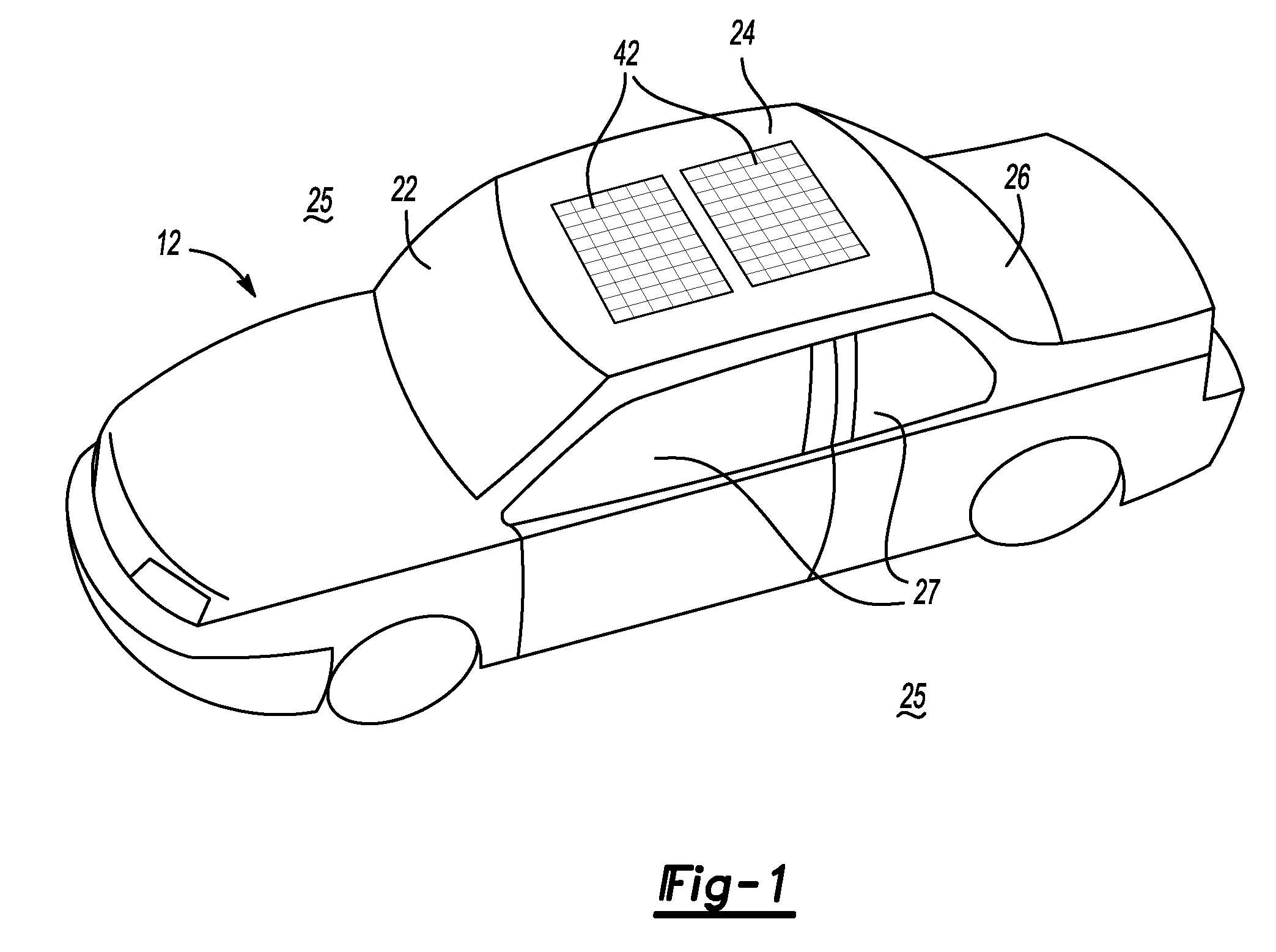 System and Method to Reduce Thermal Energy in Vehicle Interiors Subjected to Solar Radiation