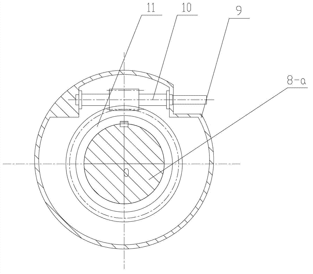 Portable spiral hole milling device and machining method