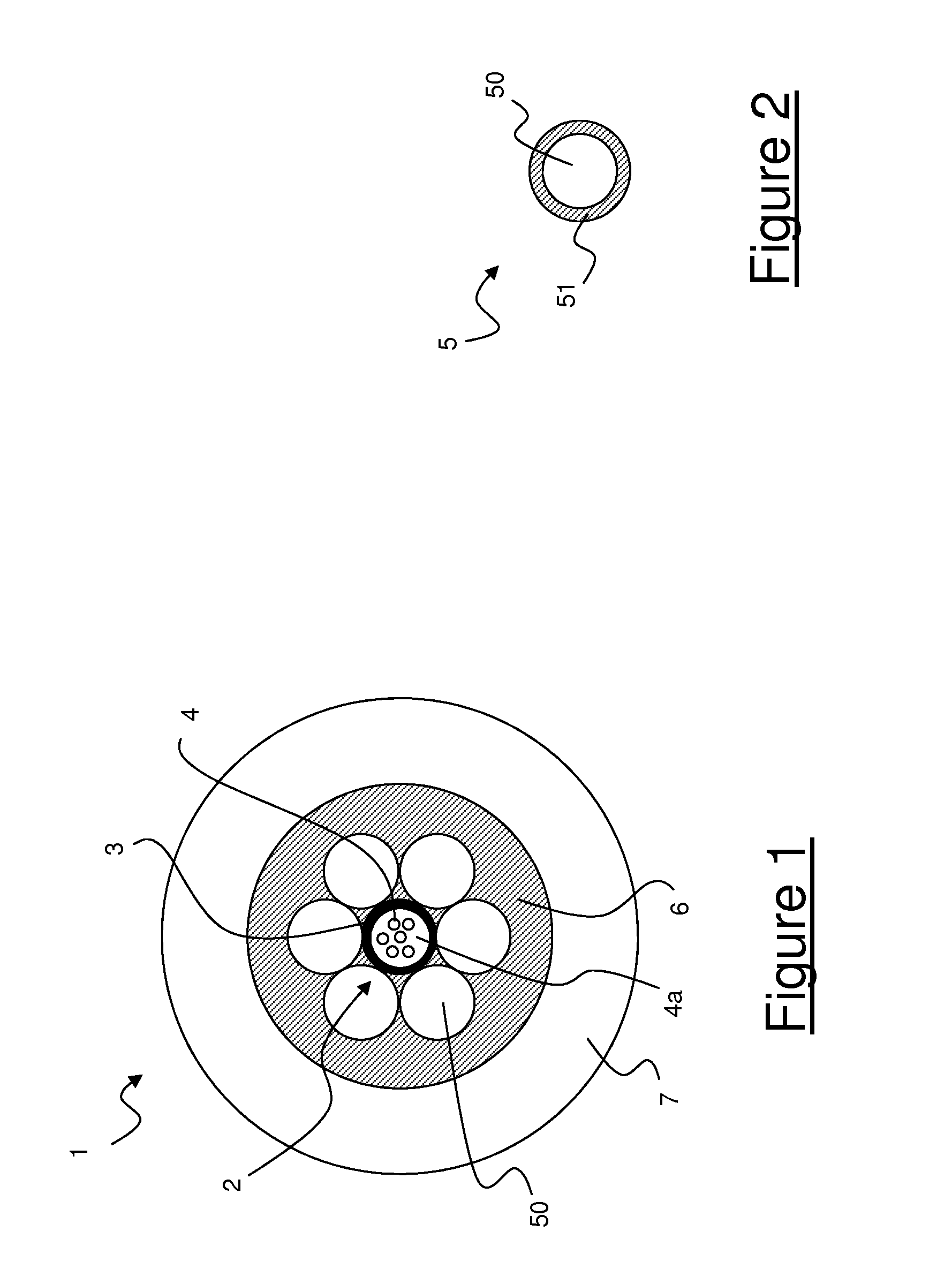 Submarine optical communications cable and process for the manufacturing thereof