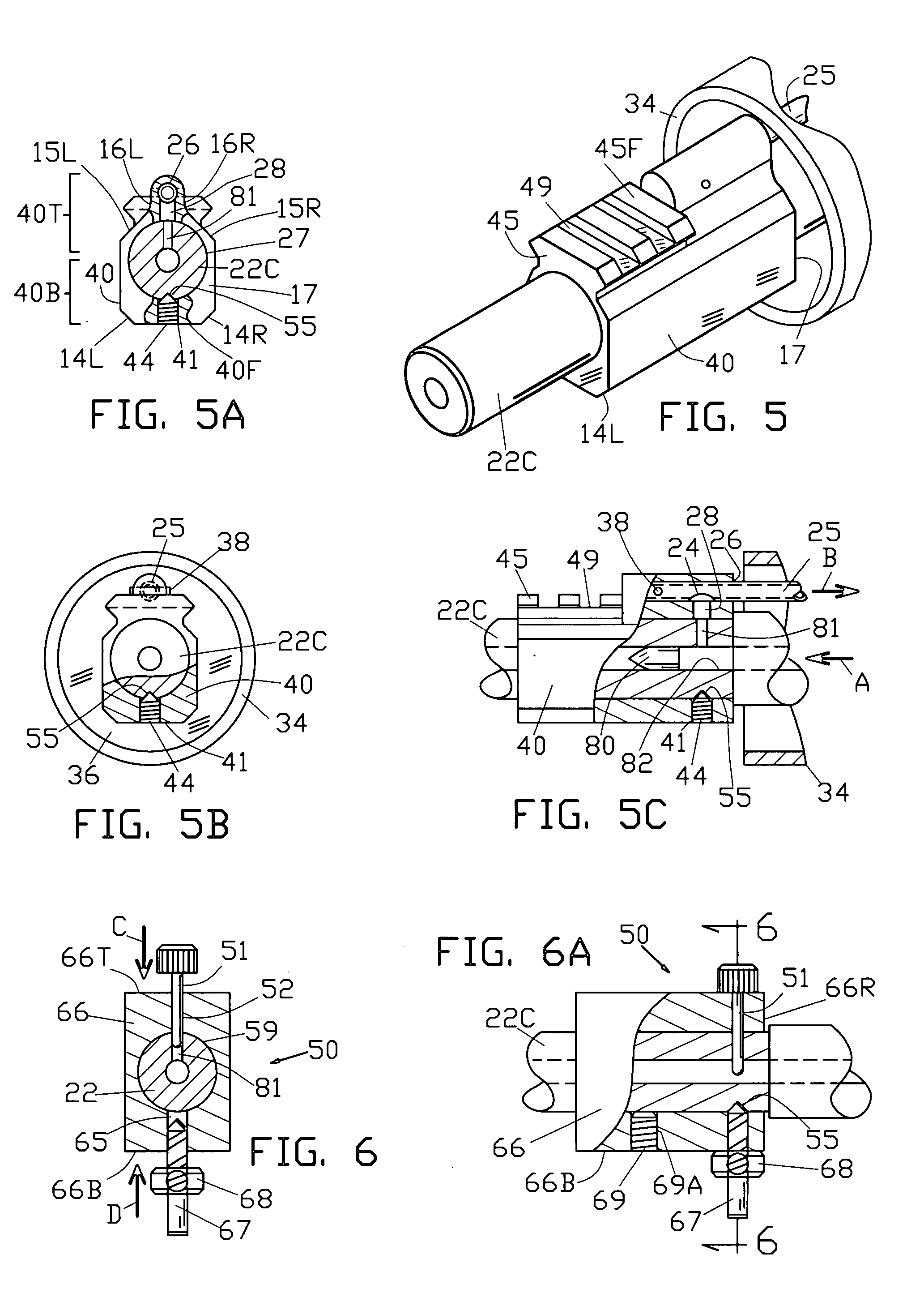 Gas block and installation device