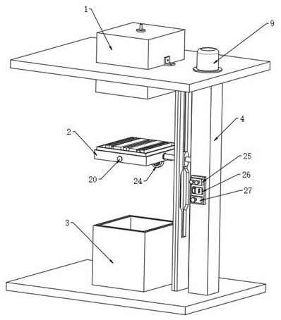 Alloy heat treatment device with transfer mechanism