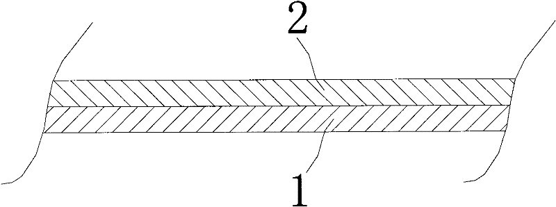 Termination adhesive tape and manufacture method thereof