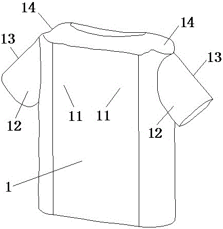 Invisible muscle clothes and preparation method thereof