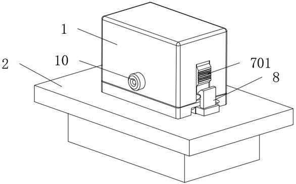 Relay mounting structure capable of preventing poor contact