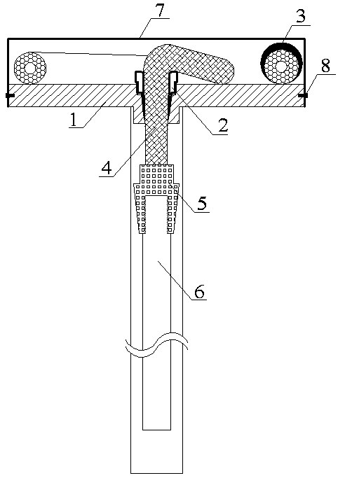 A resistance-increasing large-deformation anchoring device and its construction method