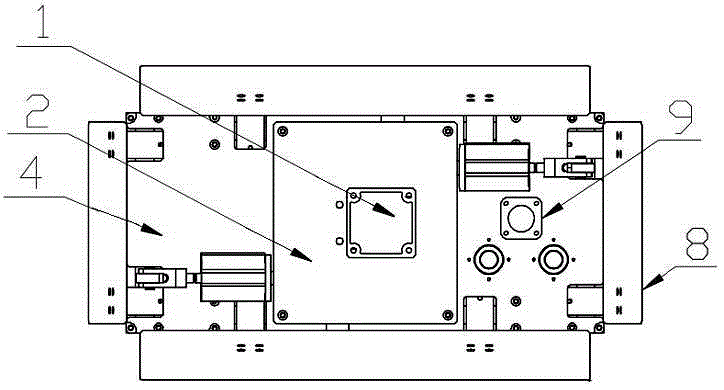 Clamping jaw grabbing mechanism for box filler