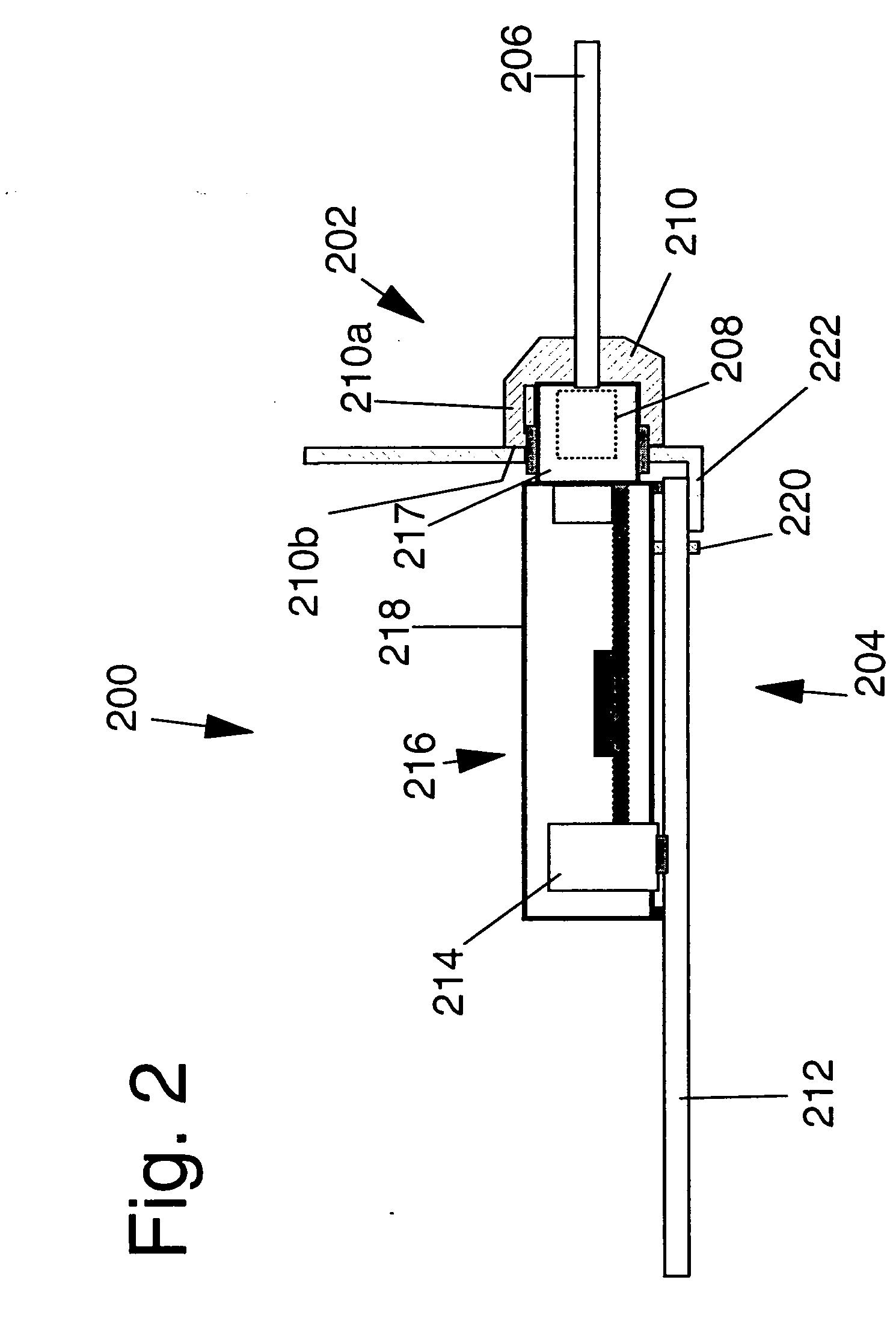 Connector assembly with integrated electromagnetic shield