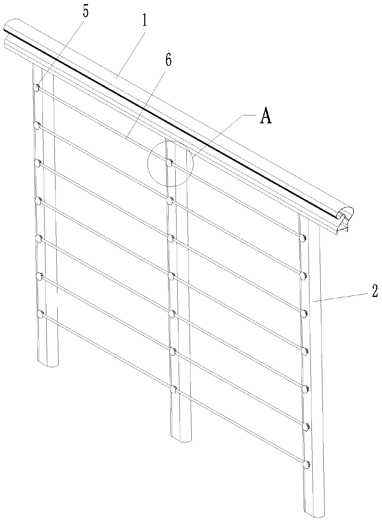 Assembled handrail