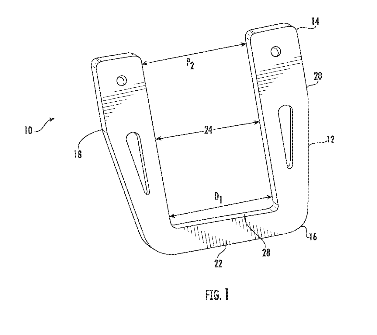 Storage mount for hitch equipment