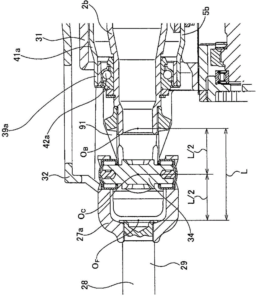 Position adjustment device for electric steering wheel