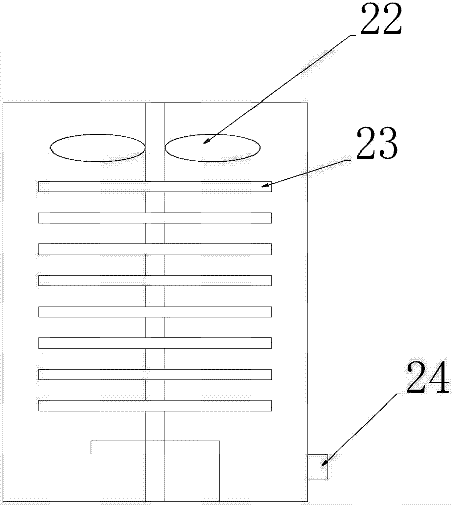 Coke oven flue gas waste heat recovery processing system