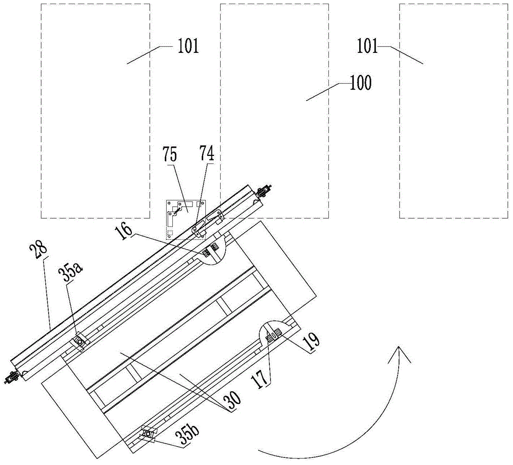 Parking system and method for taking vehicle