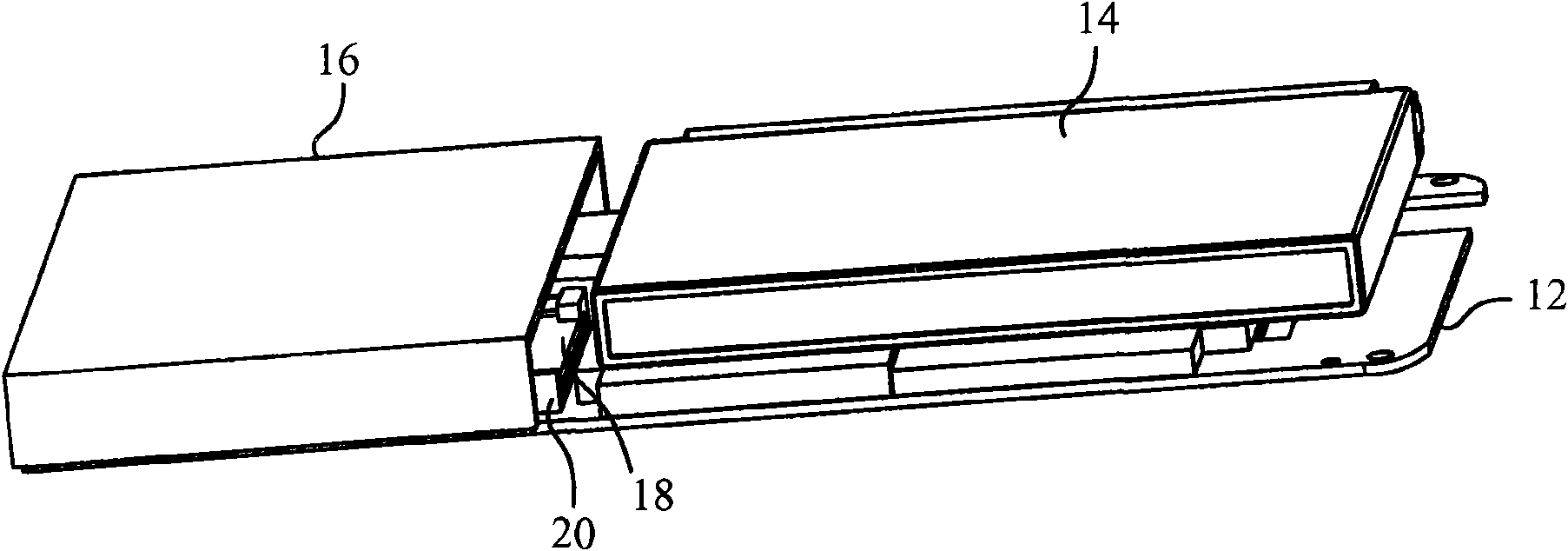 Mobile communication device and clamp seat thereof