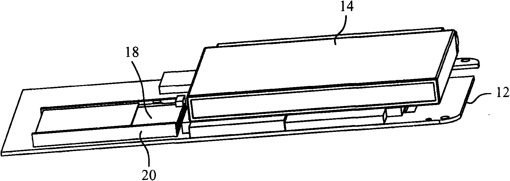 Mobile communication device and clamp seat thereof