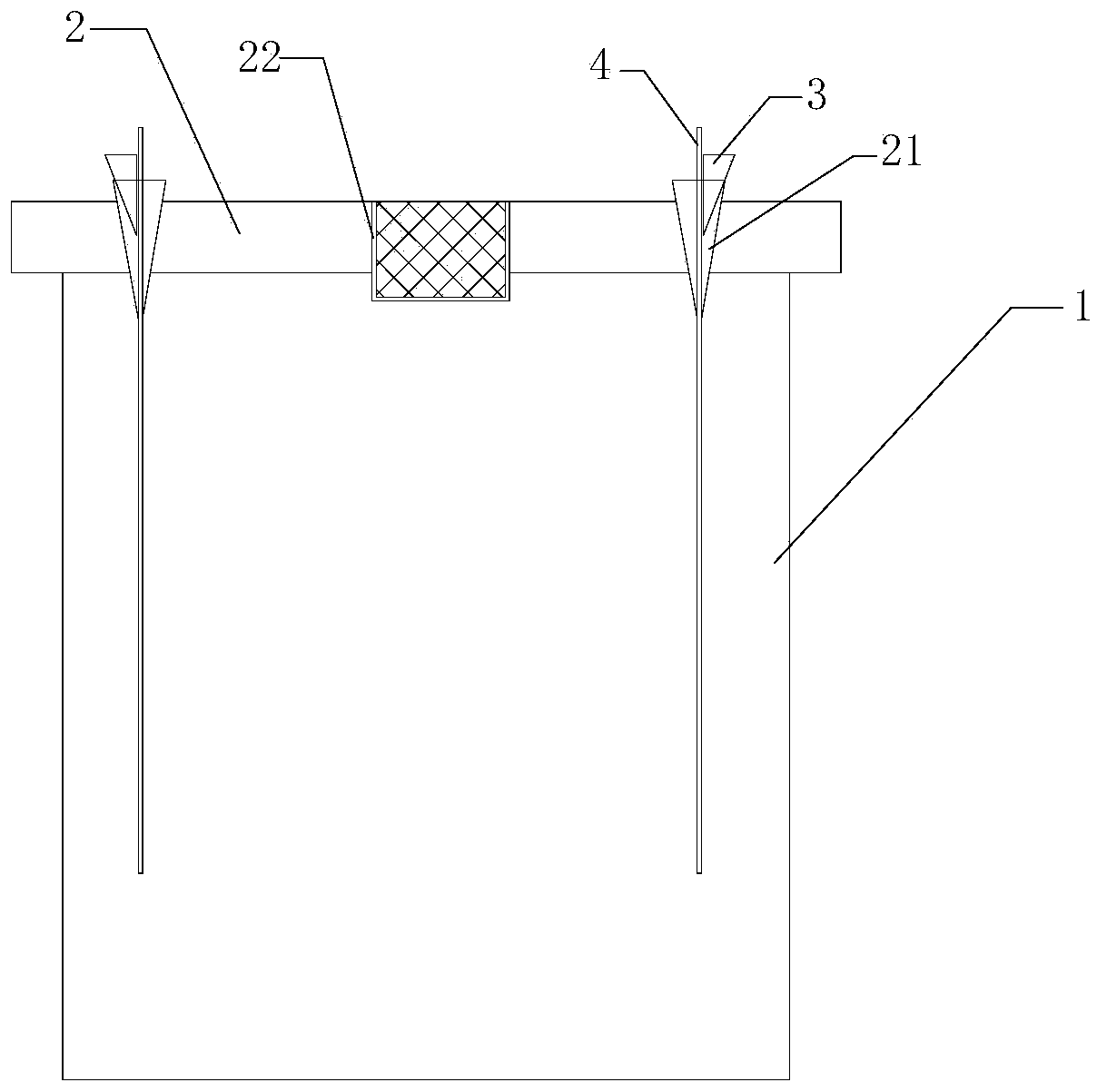 Measuring device and measuring method for measuring food intake dose of bees