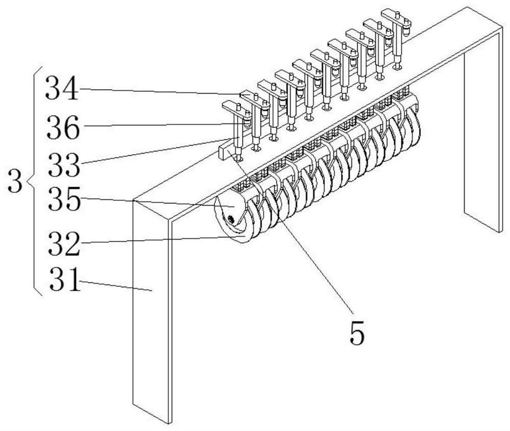 A device and method for applying tension during carbon fiber pulling