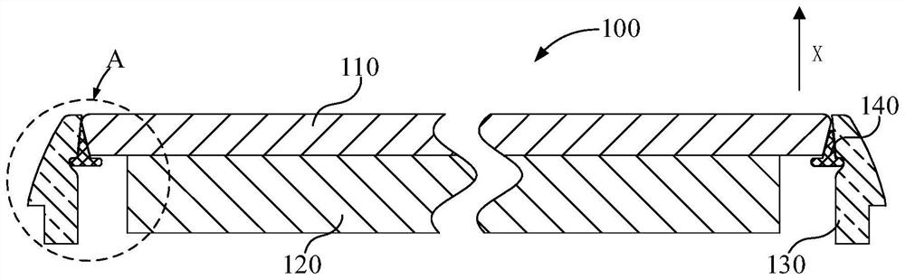 Connecting ring, middle frame, electronic equipment, display module and assembling method thereof