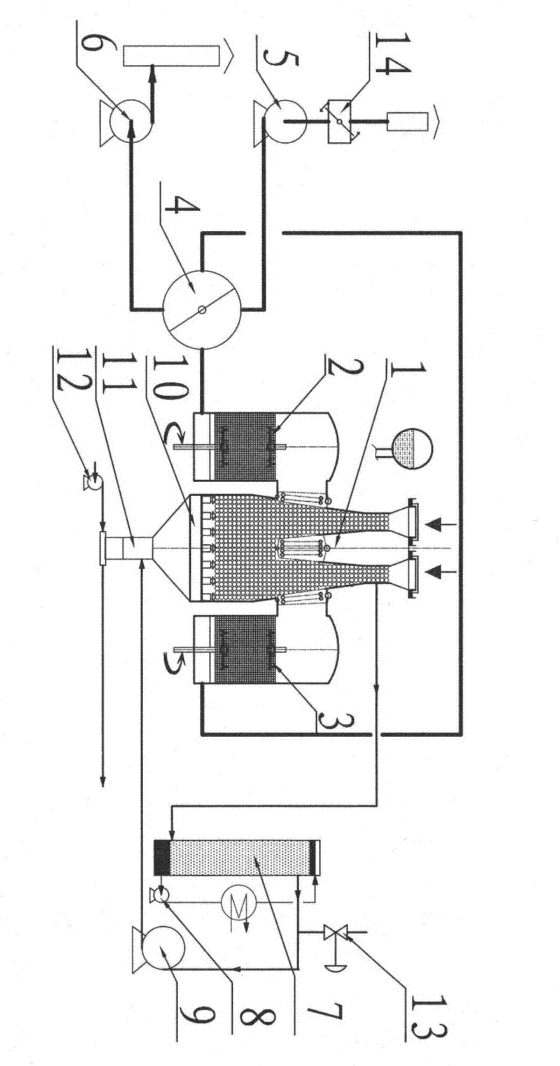 A coal-fired marine power boiler