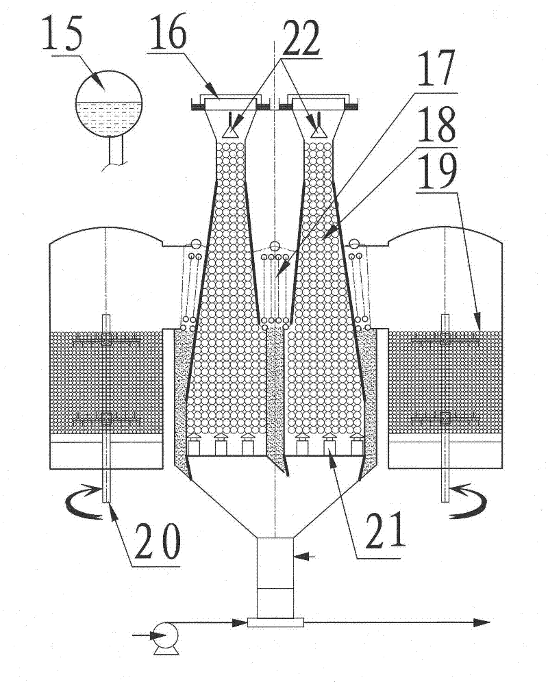 A coal-fired marine power boiler