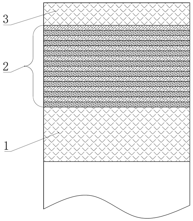 Winding wire for large-diameter high-pressure flexible composite pipe and using method of winding wire