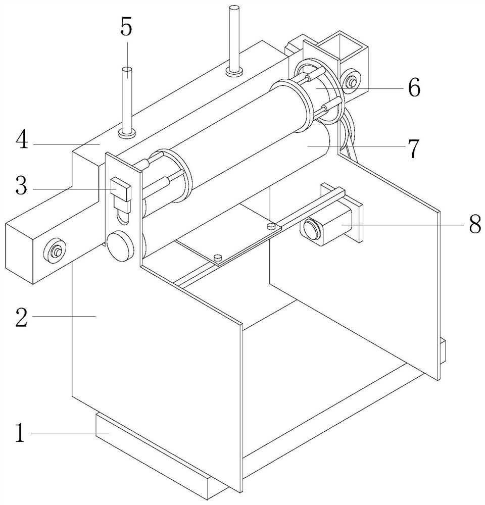 Bag-making device for plastic packaging film