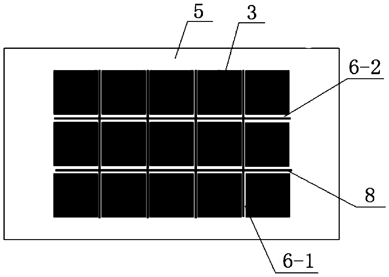 Semi-transparent photovoltaic tile