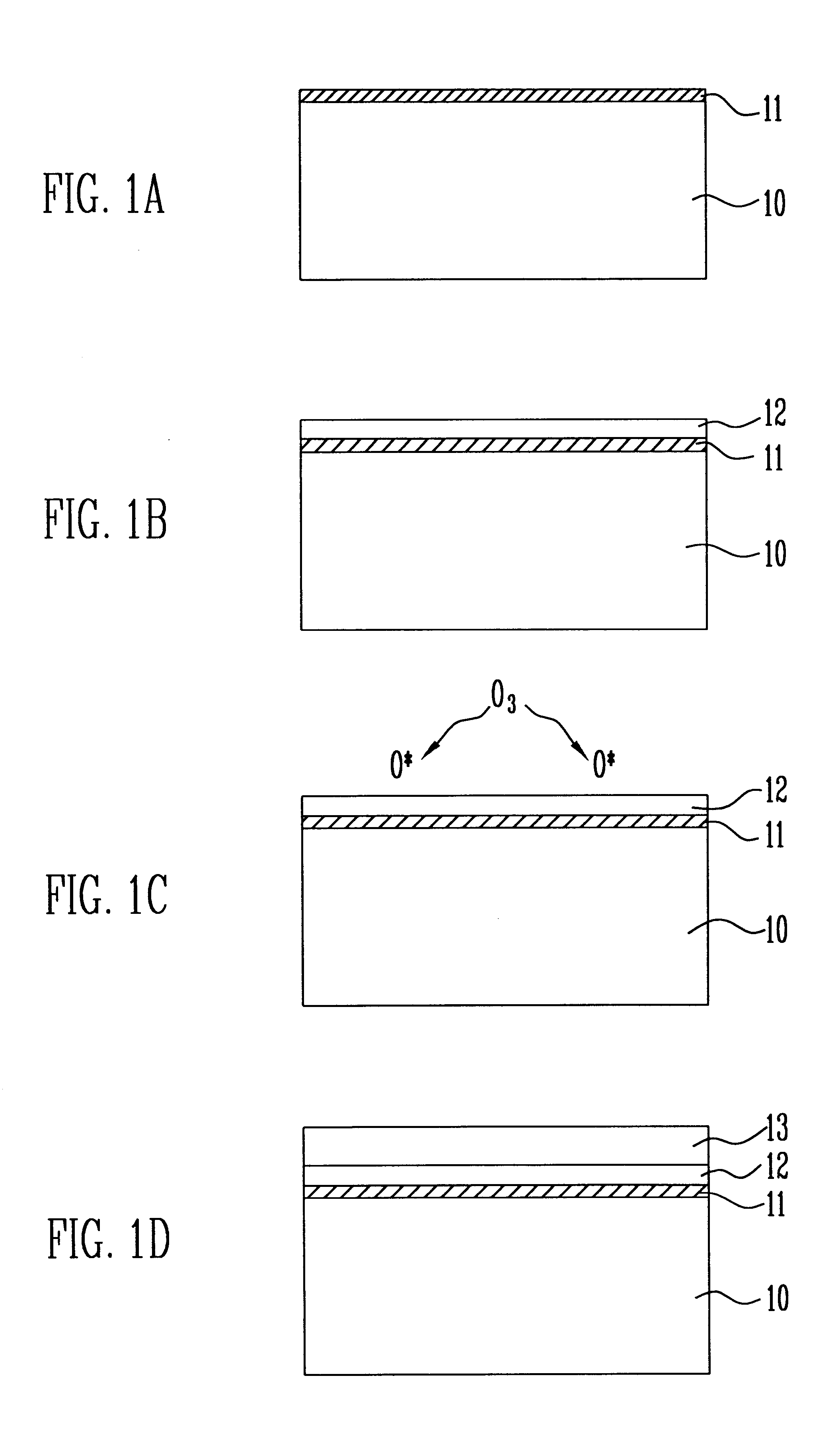 Method of manufacturing a capacitor in a semiconductor device using a high dielectric tantalum oxide or barium strontium titanate material that is treated in an ozone plasma
