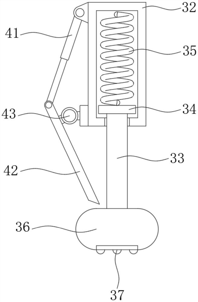 Membrane rupture device for fixing membrane rupture incision in obstetrics and gynecology department