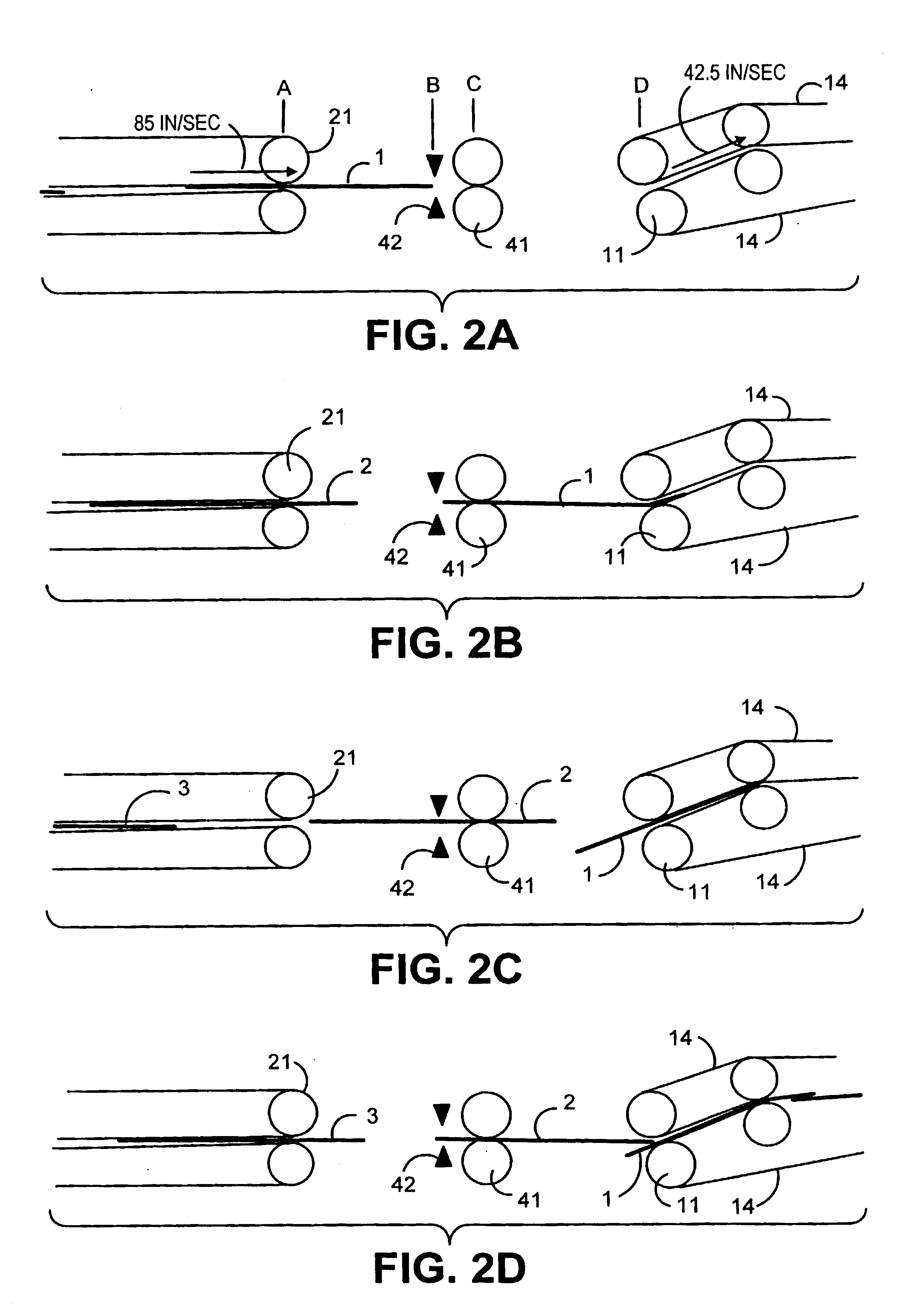 Method and system for high speed digital metering using overlapping envelopes