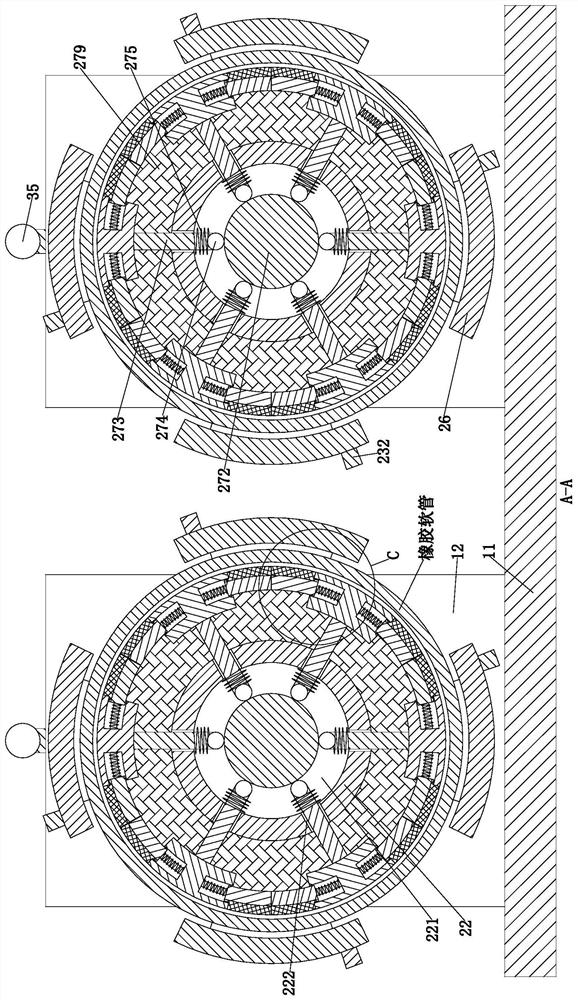 An insulating rubber hose forming detection system and detection method