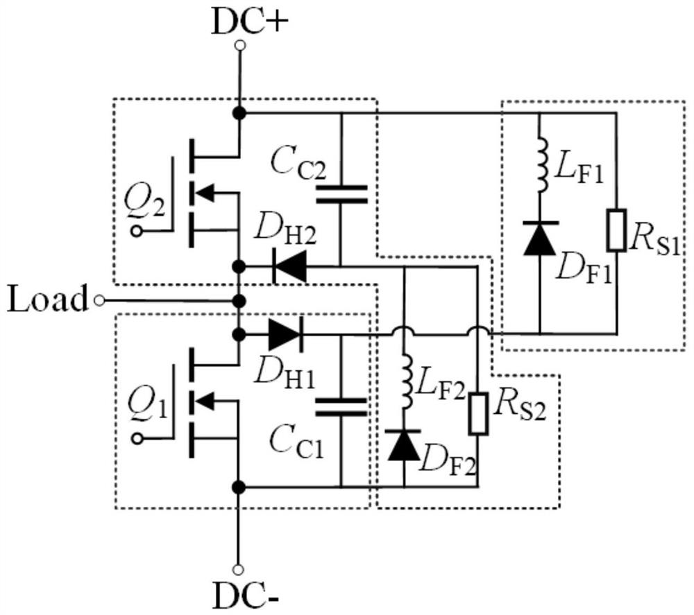 Novel SiC MOSFET oscillation suppression circuit applied to half-bridge circuit