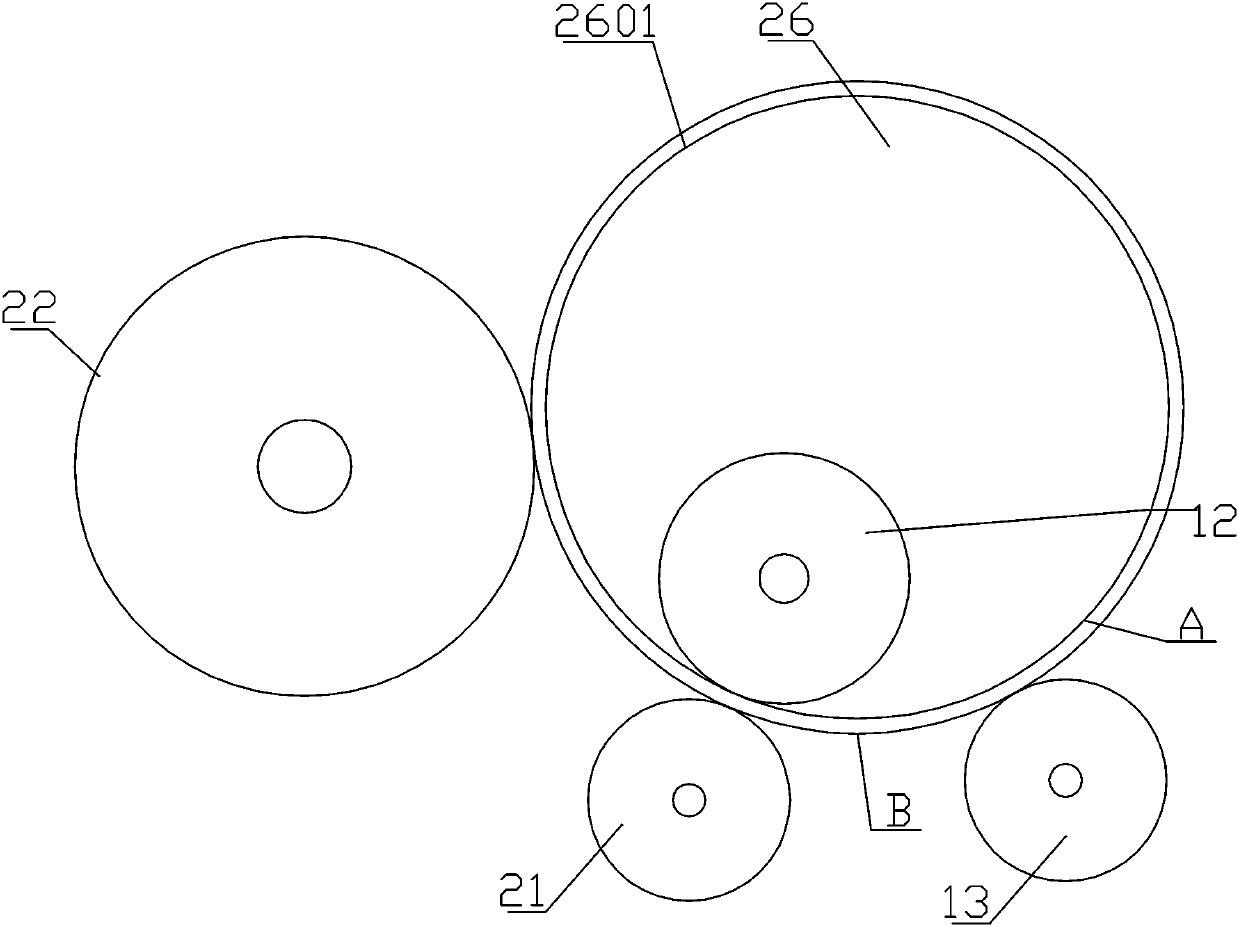 A large-diameter circular top cover inner side lining automatic press-fit bonding equipment and its application method