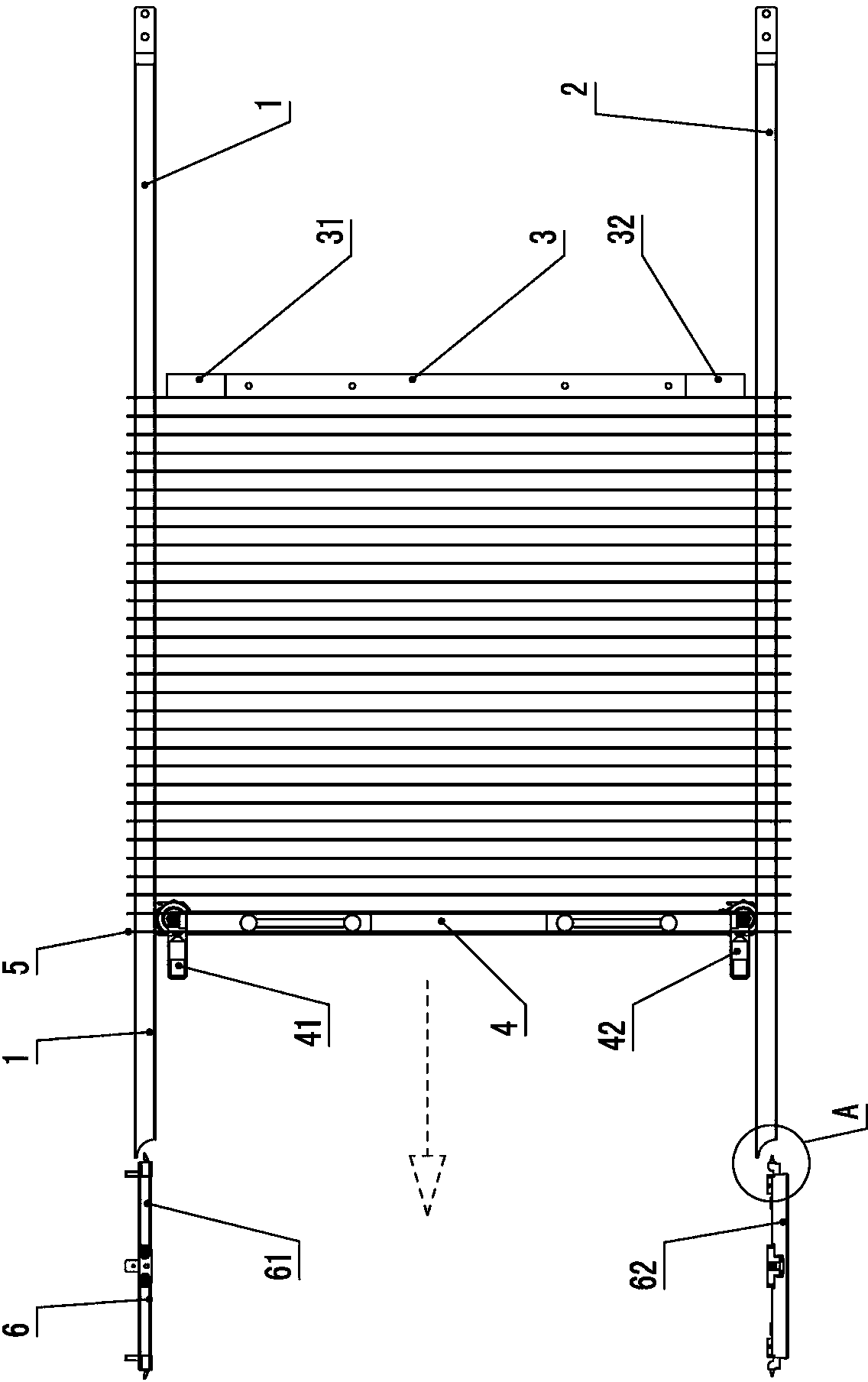 Device and method used for separating and conveying harness wires