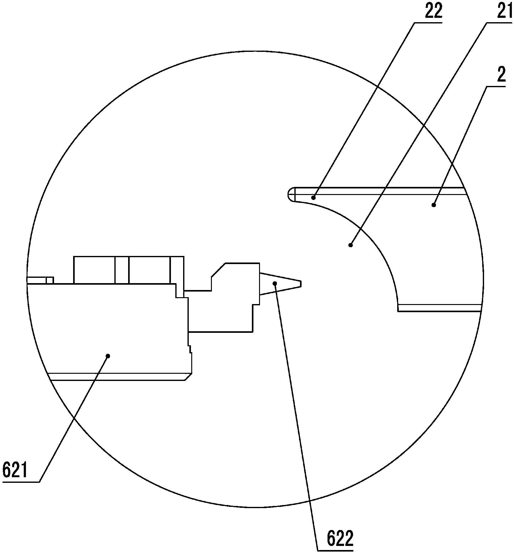 Device and method used for separating and conveying harness wires