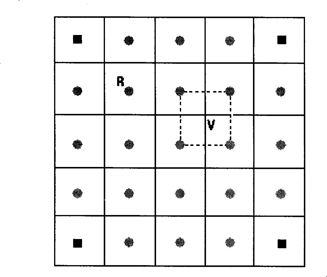 Wireless radio frequency positioning method based on virtual reference label algorithm