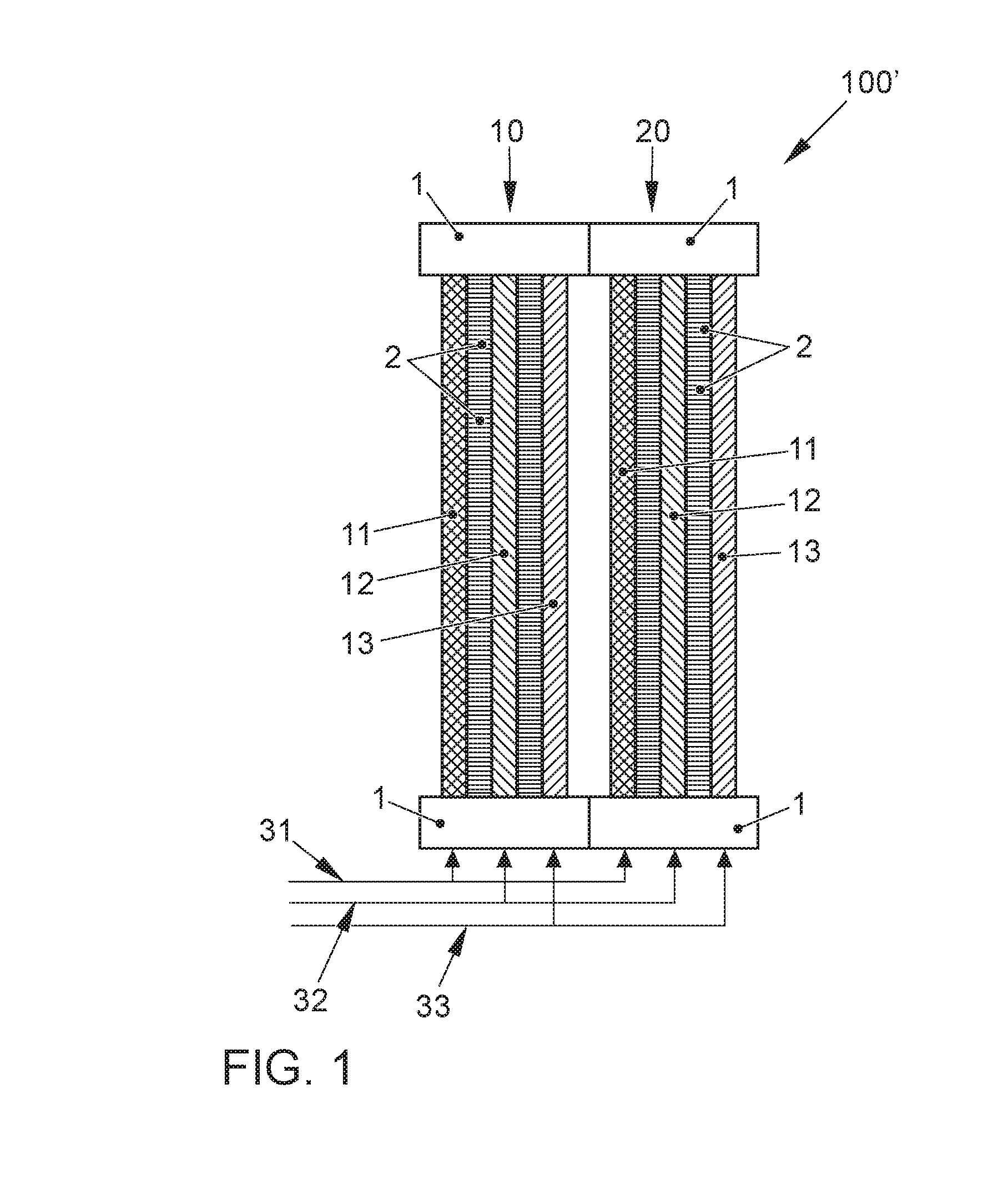 Fuel cell system including multiple fuel cell stacks