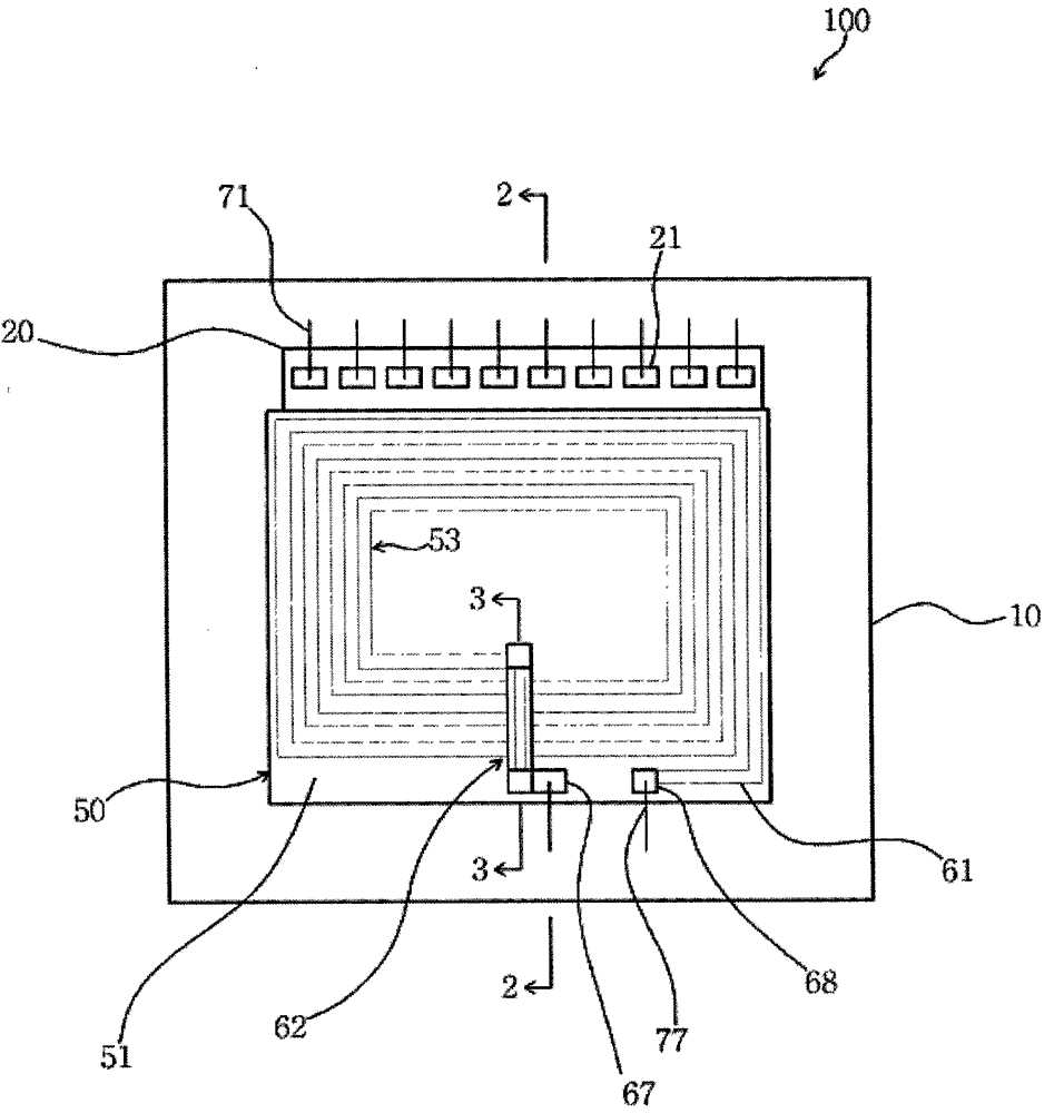 Semiconductor package comprising ferrite antenna for near filed communication and manufacturing method thereof