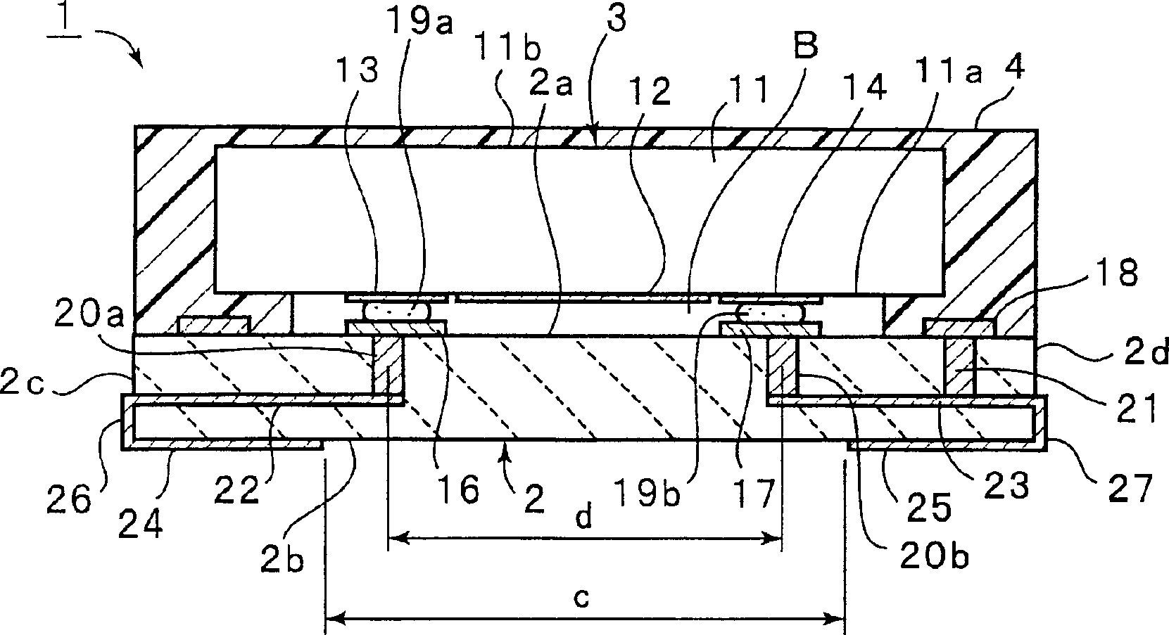 Acoustic surface wave device