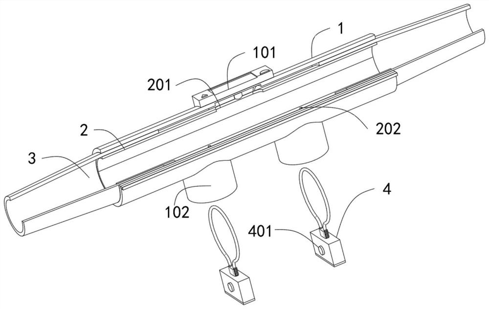 Online infrared temperature measuring device for electrical equipment joint