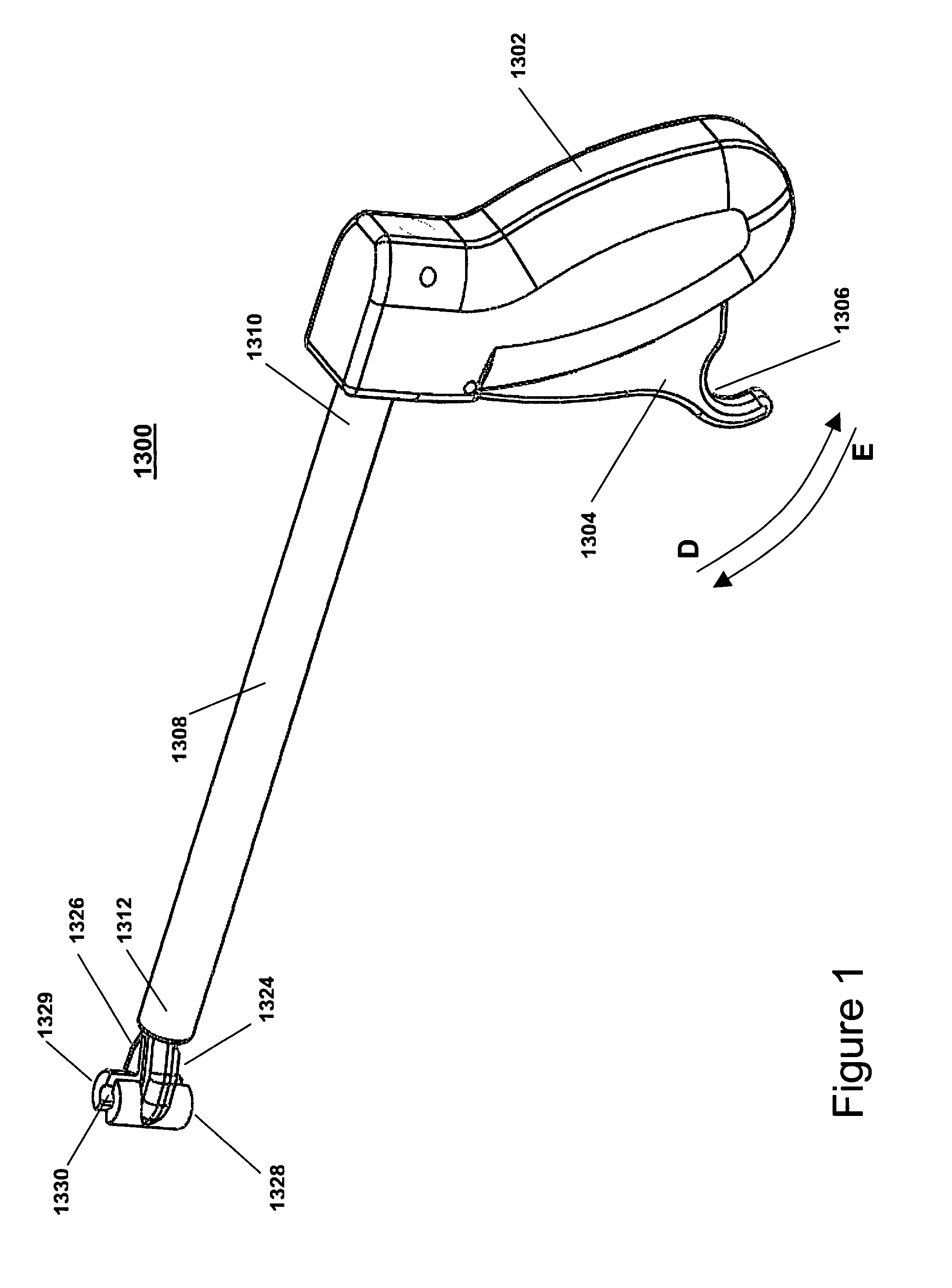 Guide forceps device for use with vertebral treatment device, system and methods of use