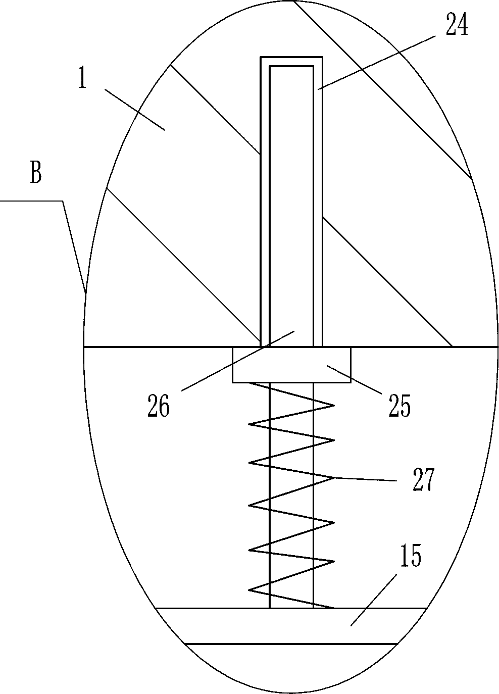 Garden turf shaving device