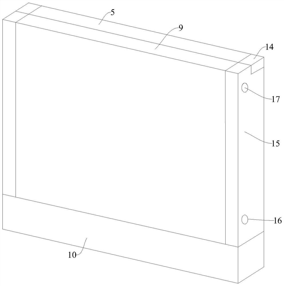 A burn bathing device with a disposable protective film